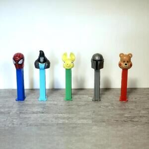 Pez Dispenser 5 Piece Bundle
